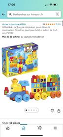 Train alphabet , construction , en tres bon etat