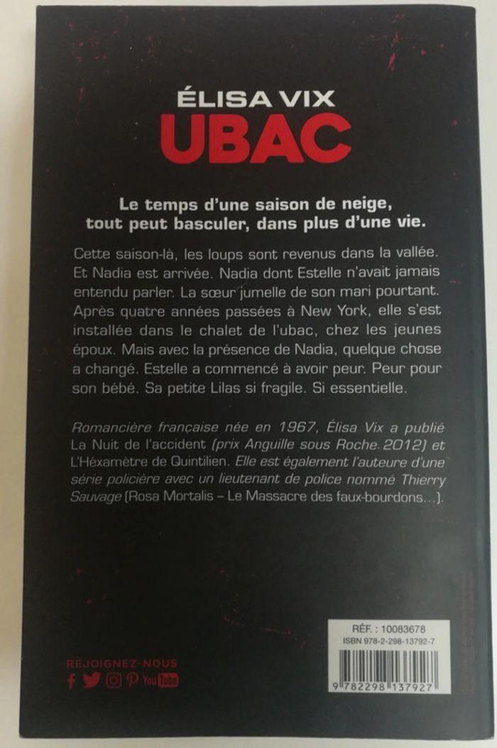 Livre UBAC - photo numéro 2