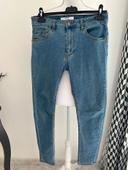 Jean taille haute bleu clair Bershka taille 40