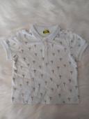 Polo blanc a motif 24m tao