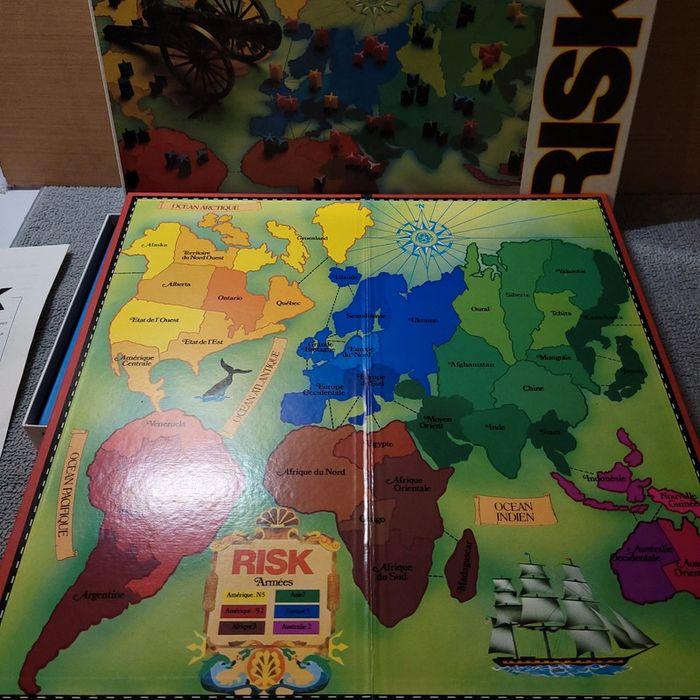 Ancien jeu Risk, Miro, Meccano, vintage, années 70-80 - photo numéro 3