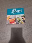 Livre 300 cocktails avec ou sans alcool