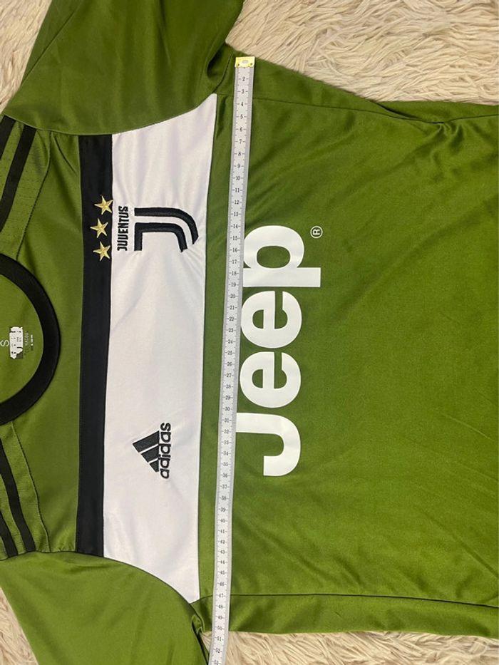 Maillot adidas juventus exterieur vert kaki vintage 2017 taille S - photo numéro 7