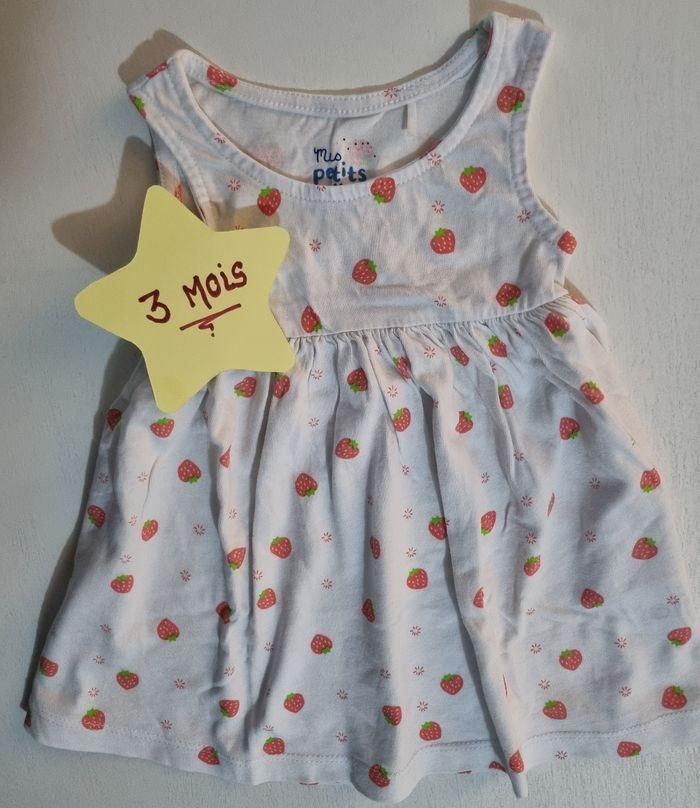 Robe bébé fille  - 3 mois