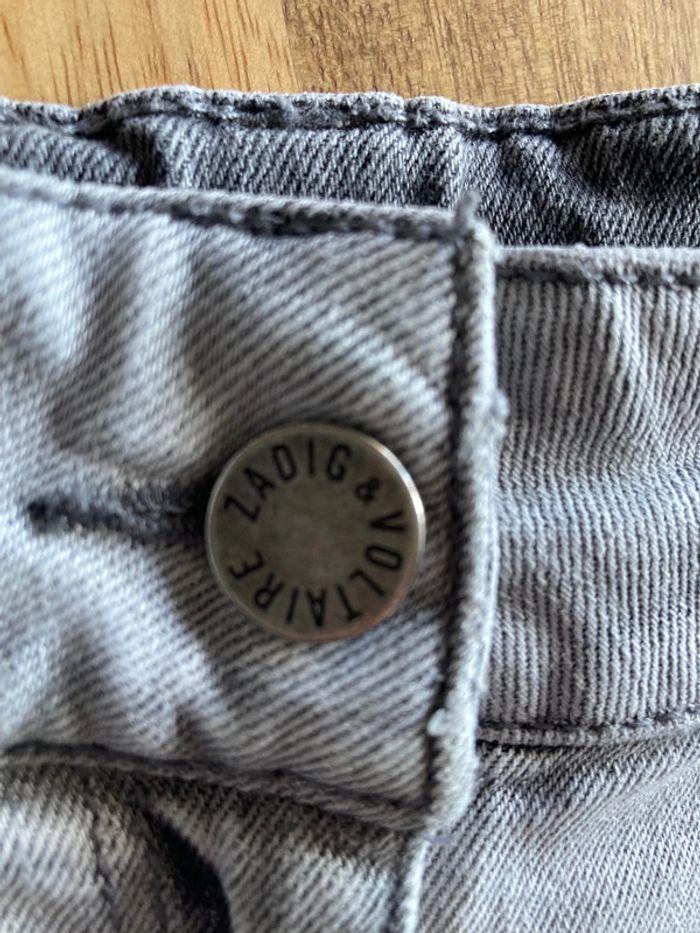 Zadig & Voltaire short gris 6 ans 114 cm - photo numéro 7