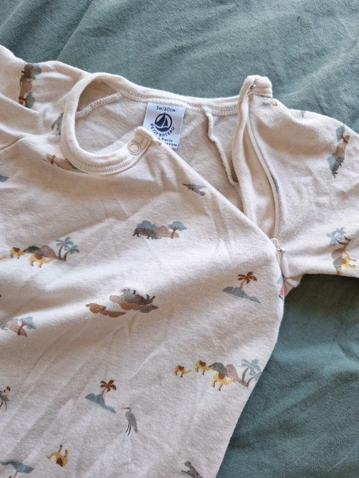 Pyjama 3 mois 60 cm Petit Bateau - photo numéro 2