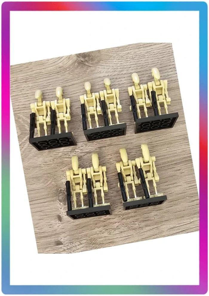 Minifigurine Star Wars : Lot de 10 droïdes de combat (compatible Lego)