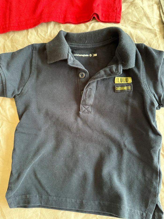 Lot de tee-shirt IKKS Levis Ralph Lauren - photo numéro 7