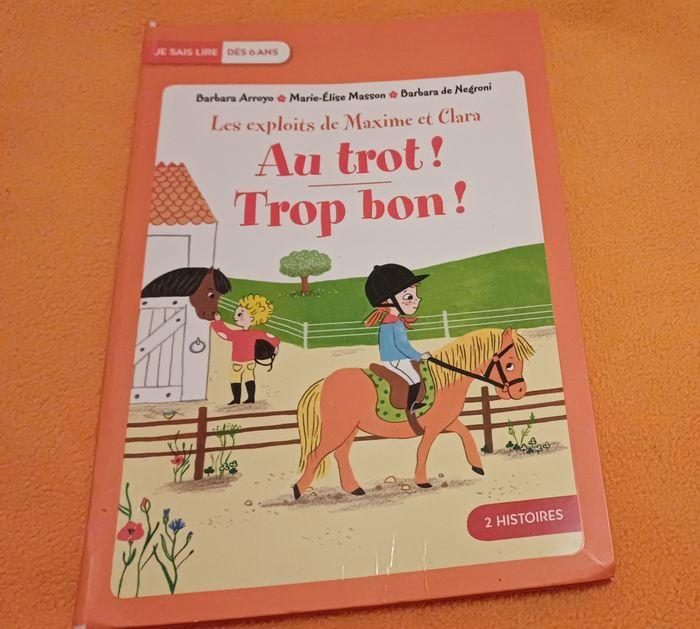 Livre "Je sais lire" Au trot! Trop bon ! - photo numéro 1