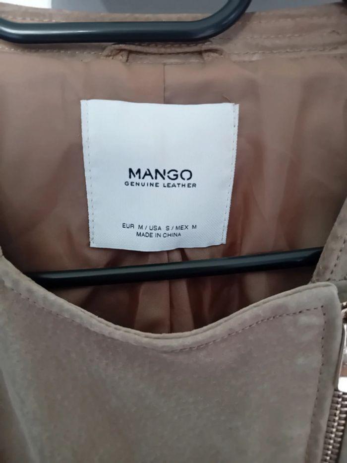 Veste Mango en Daim taille 38 - photo numéro 1