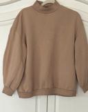 Sweat beige Bershka M