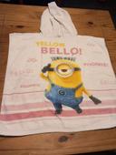 Poncho de bain 4 6 ans minions