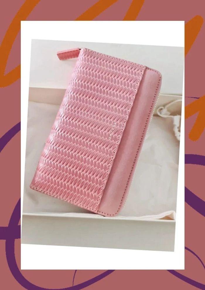 Sézane portefeuille blush - photo numéro 1