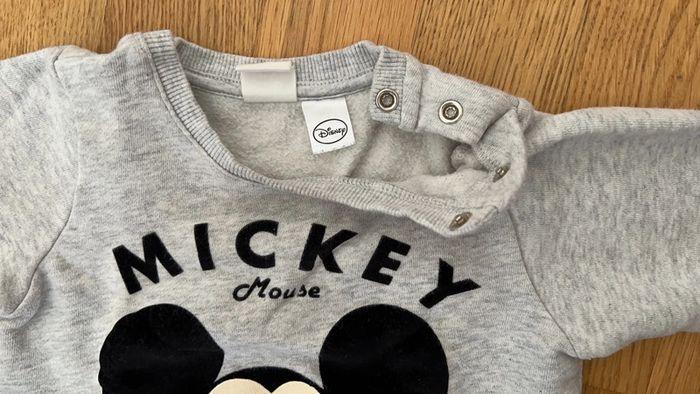 Pull Mickey gris - photo numéro 2