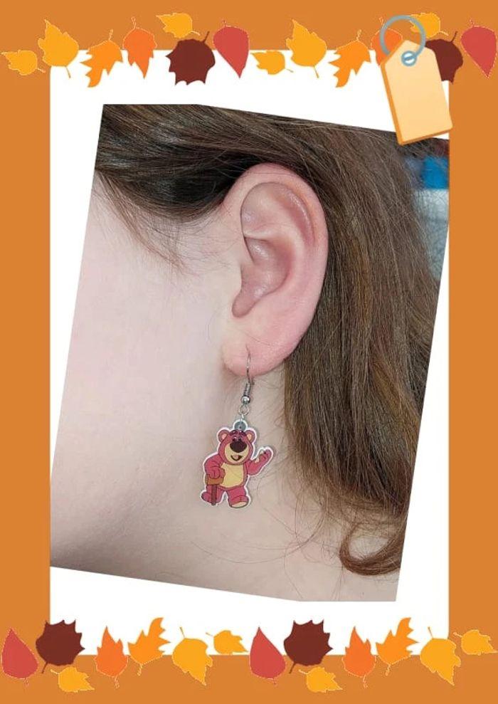 Paire de boucles d'oreilles 
Disney
Lotso
Toy story