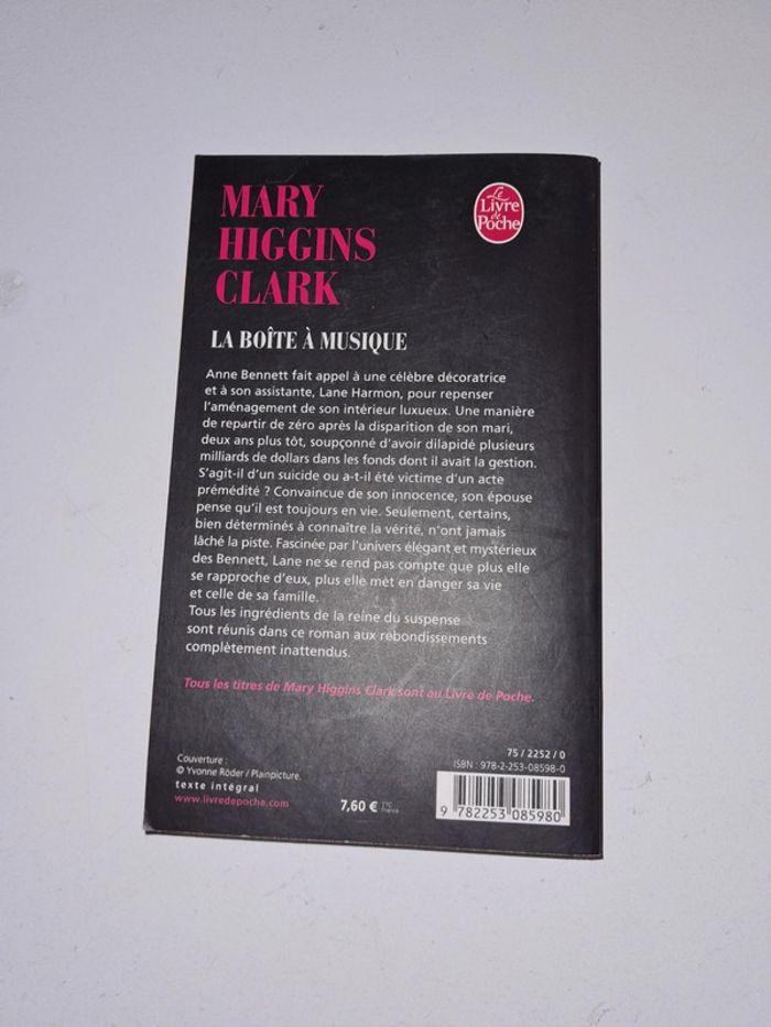 Livre Mary Higgins Clark - photo numéro 2