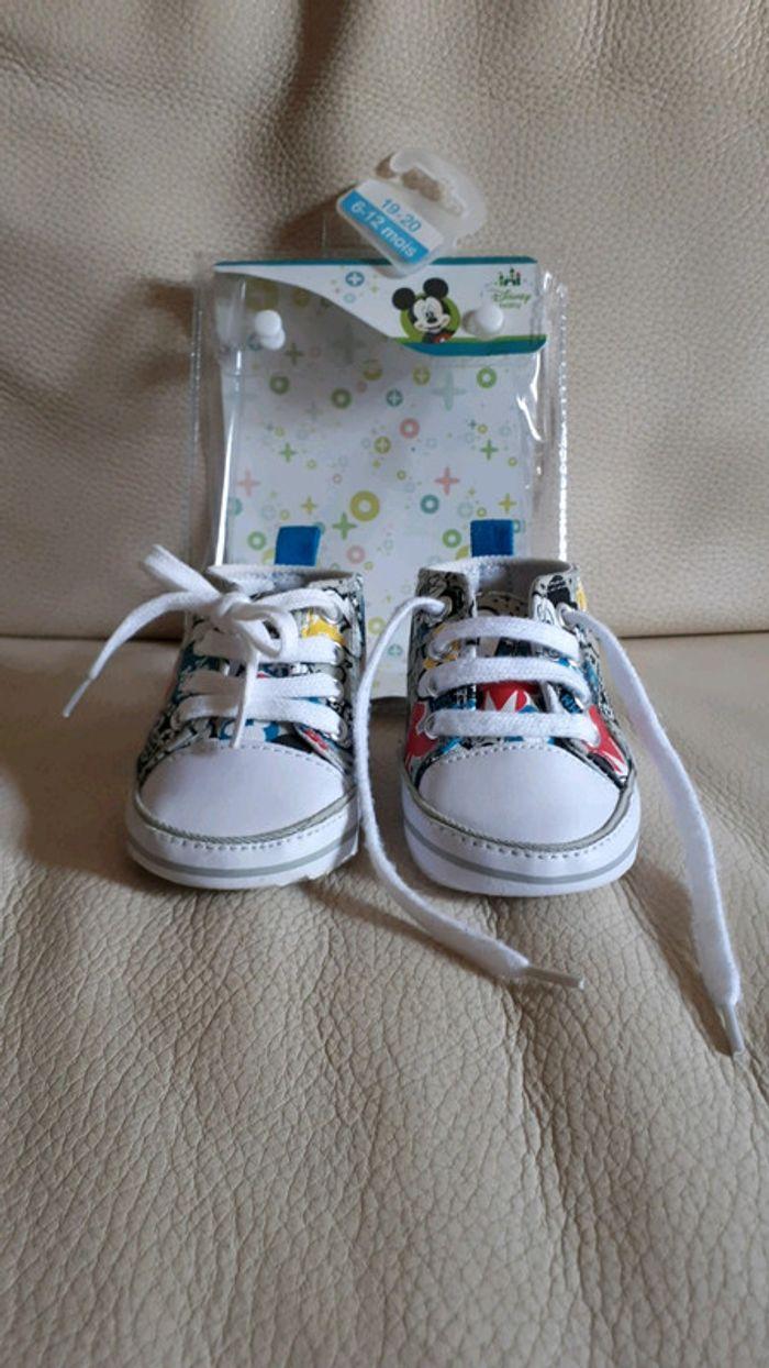 Chaussures en toile Mickey Disney baby - photo numéro 2