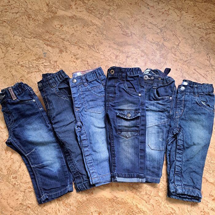 Lot 6 Jeans 12 mois - photo numéro 1