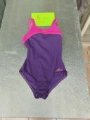 Maillot de bain 1 pièce Nabaiji 5 ans fille