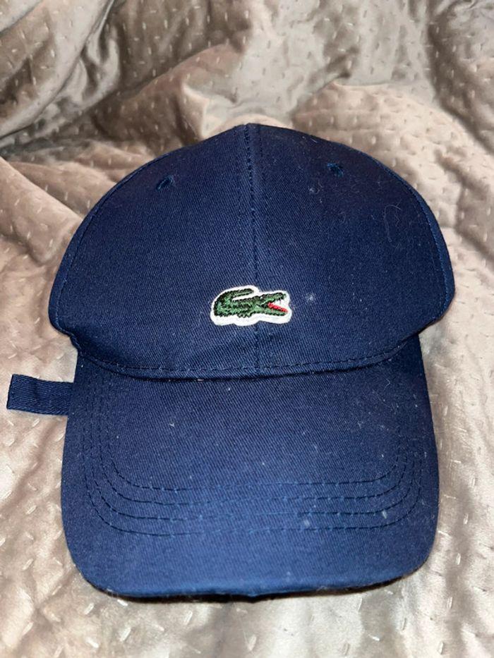 Casquette bleue Lacoste🐊 - photo numéro 1