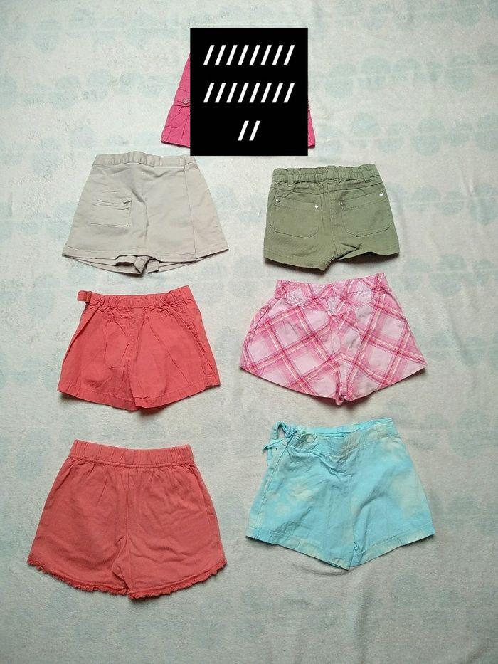 Lot de shorts et t-shirts MC taille 23/24 mois - photo numéro 4