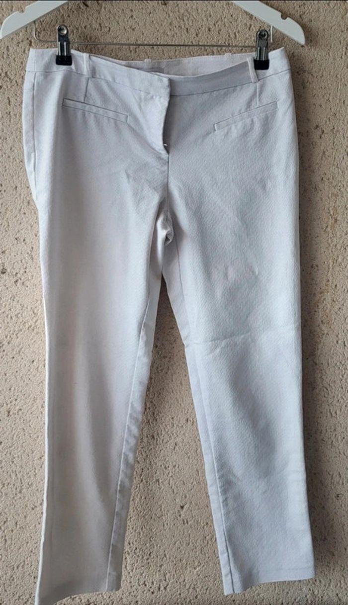 Pantalon Blanc Promod - photo numéro 1