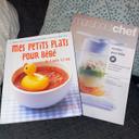 Lot de 2 livres de cuisine pour bébé