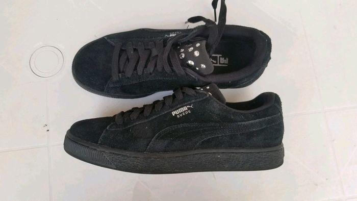 Basket PUMA noir à strass - photo numéro 4