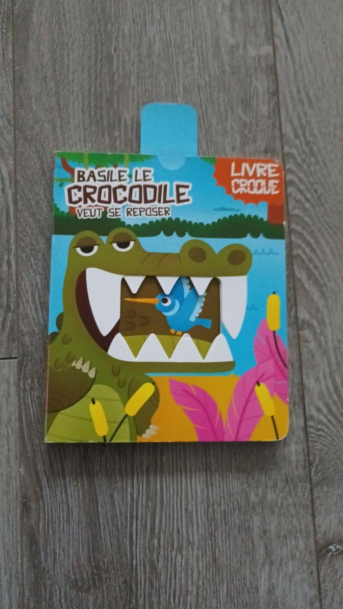 Livre croque Basile le crocodile - photo numéro 3