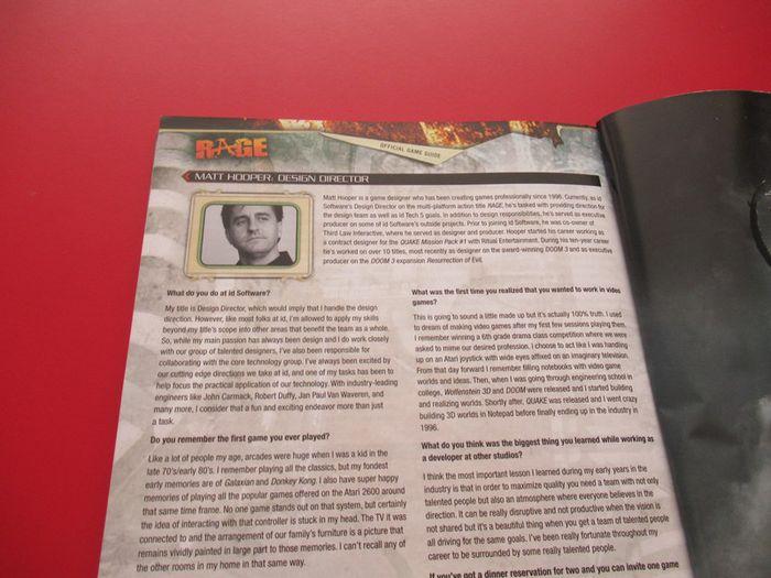 Rage Official Game Guide Edition Anglaise - photo numéro 6