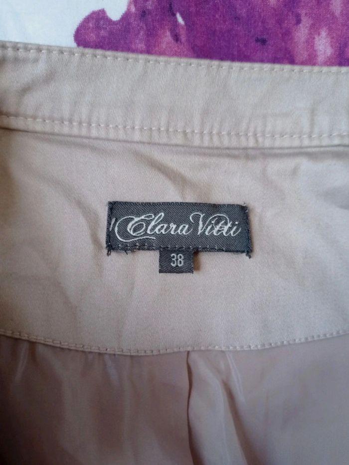 Veste beige / Taille 38 / Marque Clara Vitti - photo numéro 6