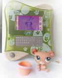 Lps little petshop électronique console chien vert green Tamagotchi tablette figurine ours bear