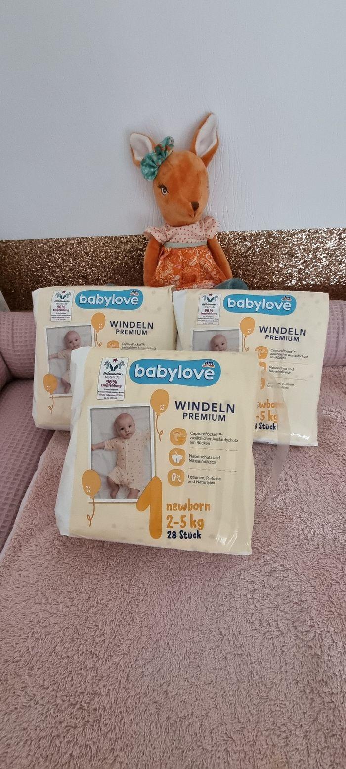 Lot Couches babylove taille 1 - photo numéro 1