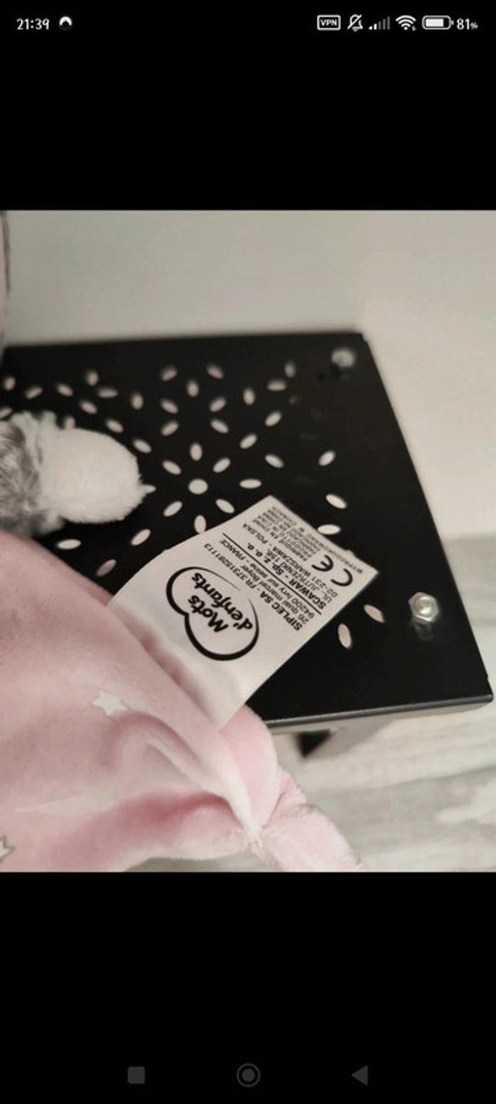 Doudou mouchoir lapin rose - photo numéro 6