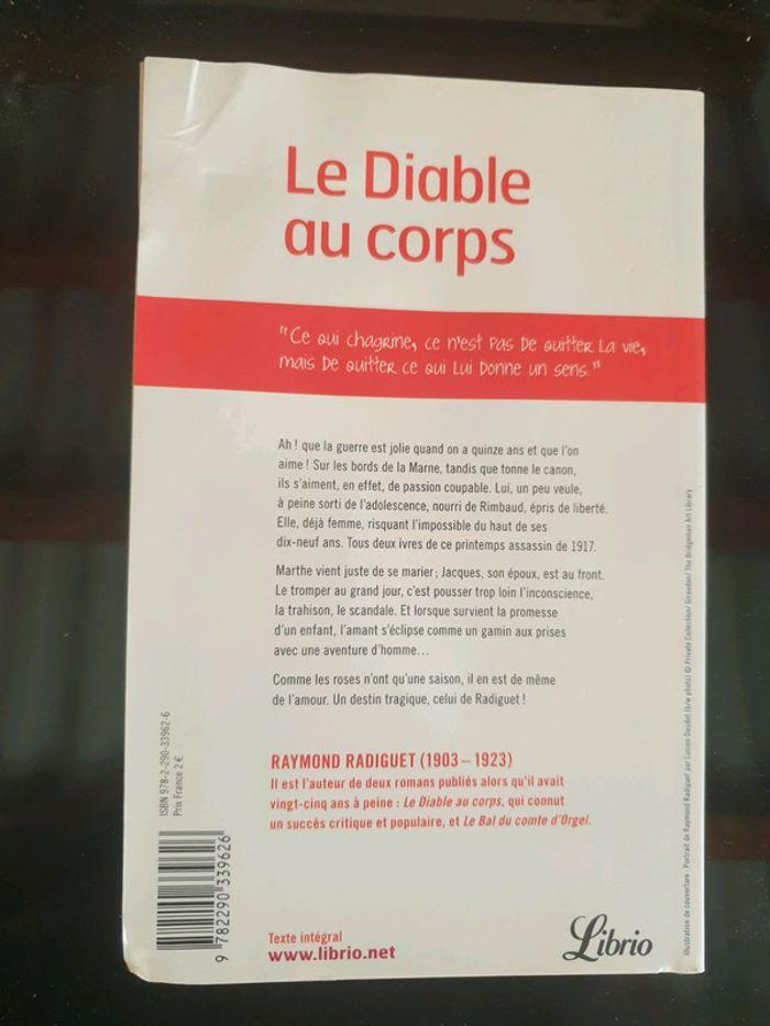 Livre le diable au corps - photo numéro 2