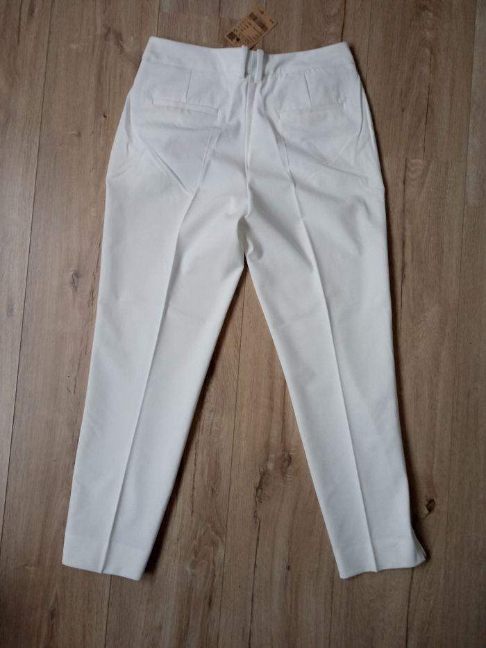 Pantalon blanc taille 38 promod - photo numéro 2