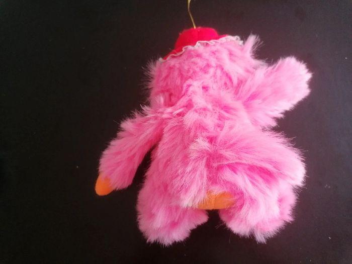 Peluche singe rose - photo numéro 2