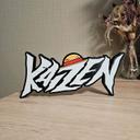 Figurine logo Kaizen Inoxtag 22x10cm FanArt