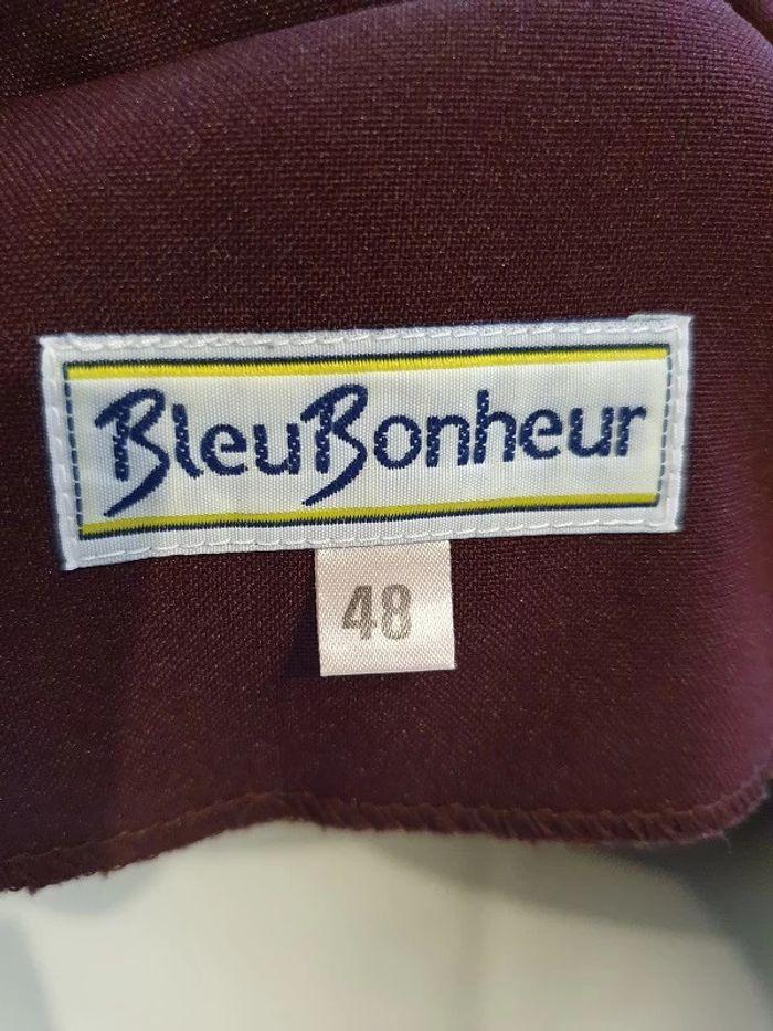 Tailleur "Bleu Bonheur" Taille 48 - photo numéro 4