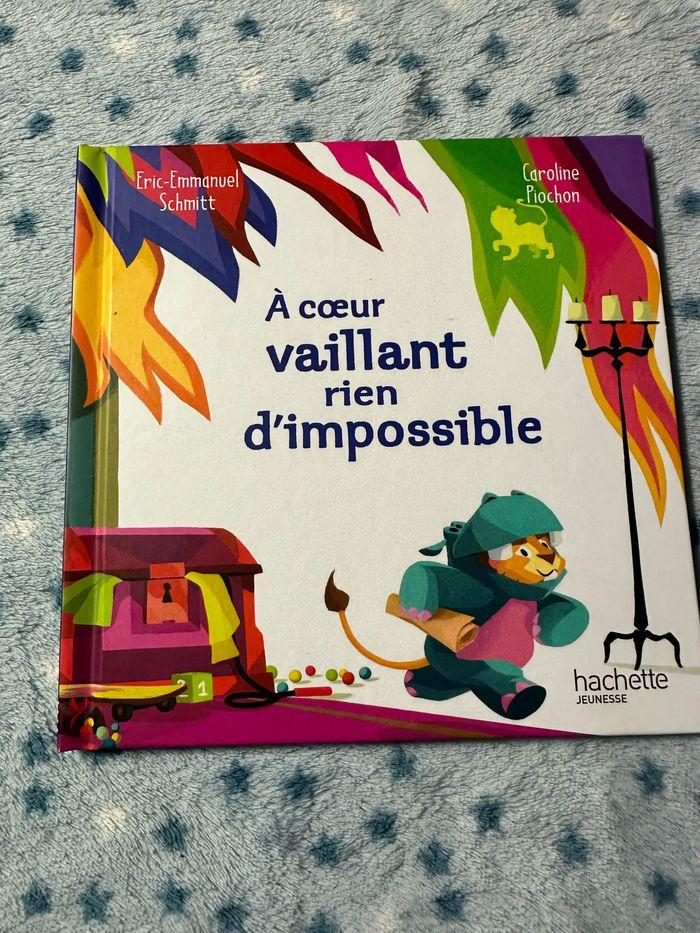 Livre À cœur vaillant rien d'impossible - photo numéro 1