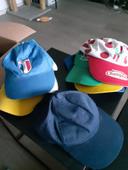 Lot de 8 casquettes homme