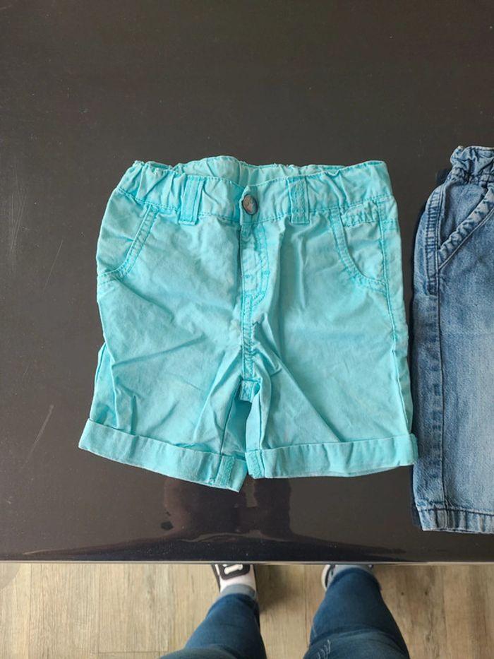 Lot de 2 shorts garçons 2 ans - photo numéro 1