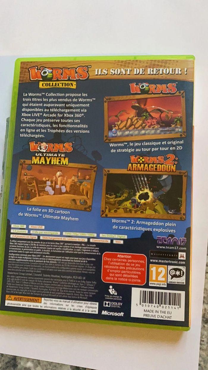 worms collection Xbox 360 - photo numéro 3