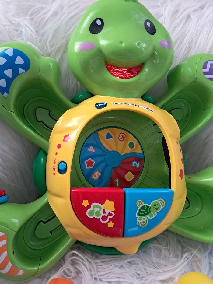 Tortue tourni pop balles vtech - photo numéro 2