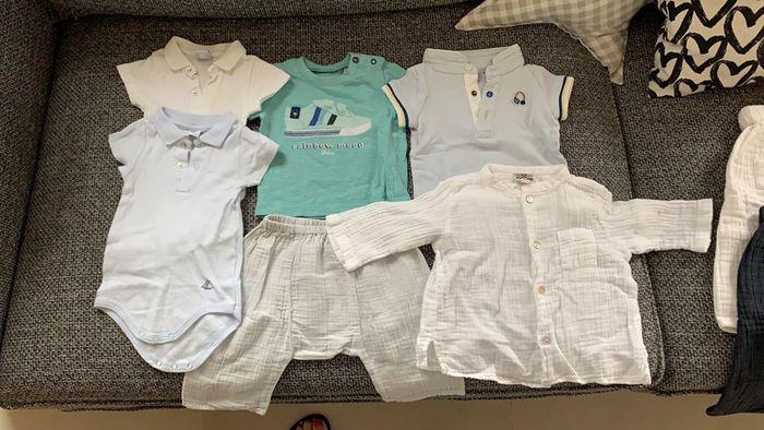 Lot vêtements bébé garçon, 3 mois. En très bon état: Bonton, petit bateau, IKKS - photo numéro 1