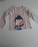 T-shirt vertbaudet rose taille 8 ans / 128 cm