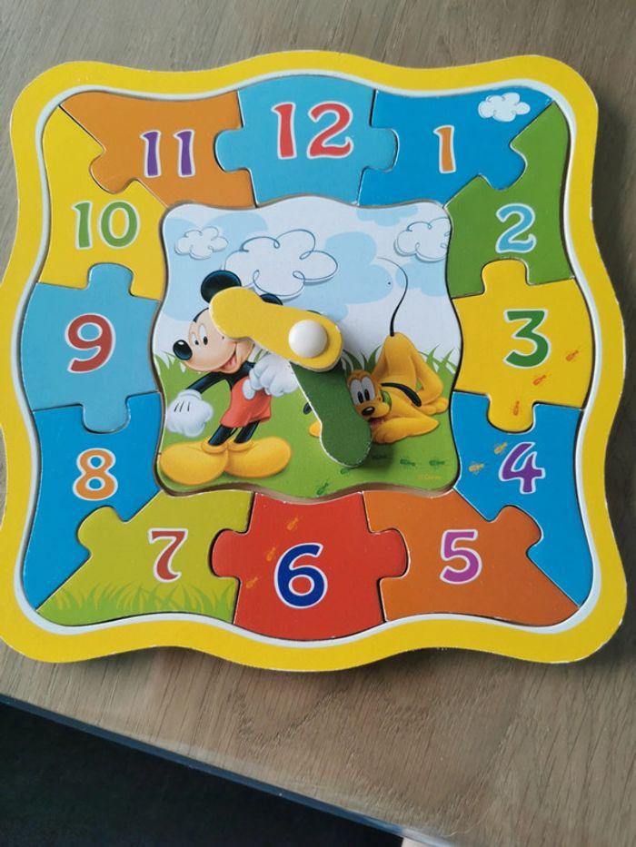 Puzzle horloge Disney