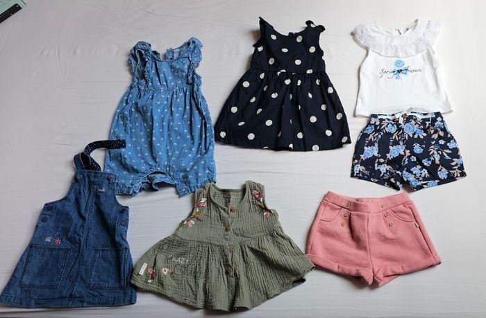 Lot vêtements été bébé