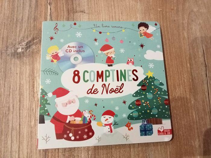 8 comptines de Noël  livre + cd