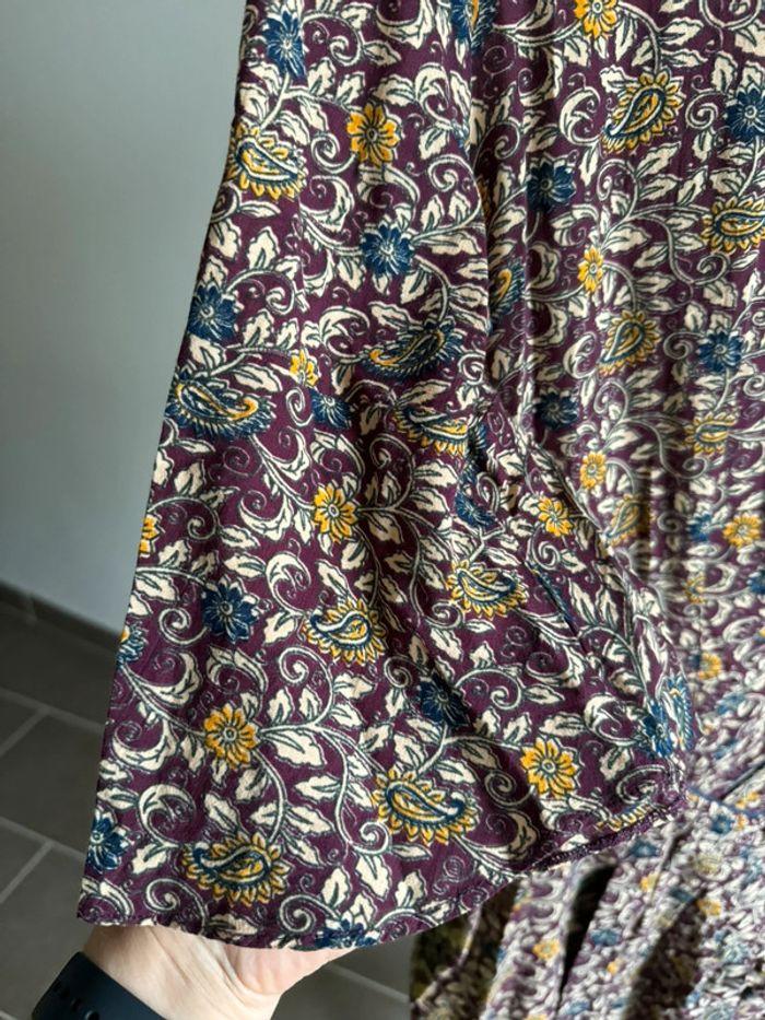 Robe Ba&sh violet et motifs Taille 1 - photo numéro 2